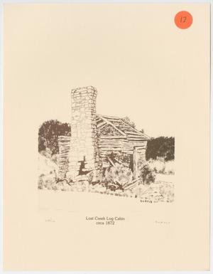 Illustration of Lost Creek Log Cabin