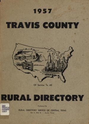 1957 Travis County Rural Directory